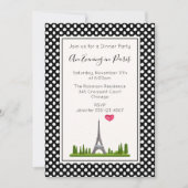 Invitation Heart Paris avec Dîner Tour Eiffel (Devant)