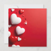 Invitation hearts (Devant)