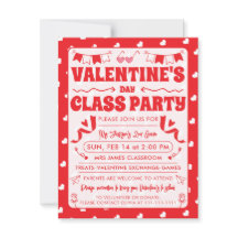 Hearts Happy Valentine’s Day Modern Love Pattern