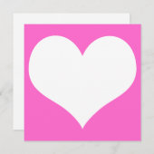 Invitation heartz (Devant / Derrière)