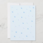 Invitation Heaven envoyé Baby shower d'ours (Dos)