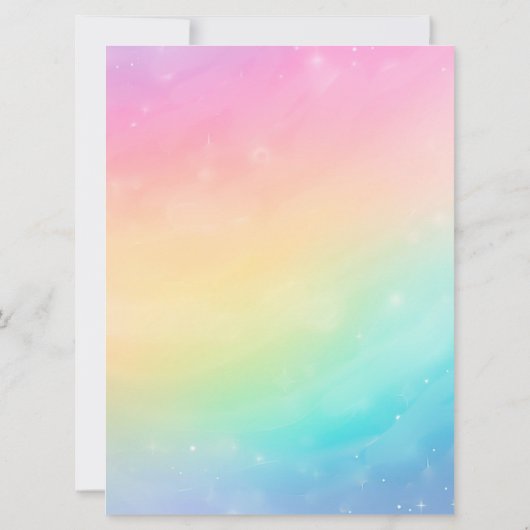 Invitation Heavenly Rainbow Mother's Scripture Scramble Game (Dos)