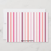 Invitation Hedgehog et Cupcake (Dos)