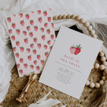 HEIDI Cute Strawberry Kids Two Sweet 2e anniversai