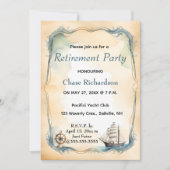 Invitation Hélice de voilier nautique modifiable (Devant)