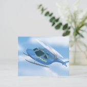 Invitation Hélicoptère de police (Debout devant)