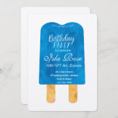 Invitation Hello Summer Birthday Party (Devant / Derrière)