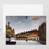 Invitation Henri Rousseau - Pont de Sèvres et collines de Cla (Devant / Derrière)