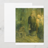 Invitation Henry Ossawa Tanner - Départ en Egypte (Au (Devant / Derrière)