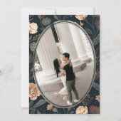 Invitation Her Next Chapter Dark Floral Bridal Shower (Dos)