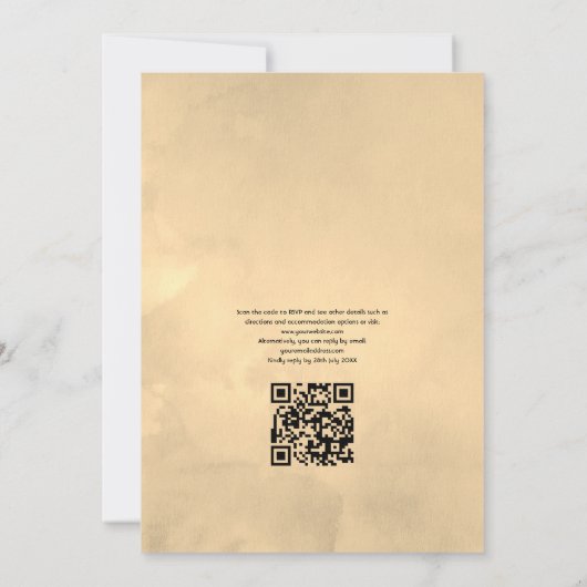 Invitation Herbarium Jardin Mariage Invi (Dos)