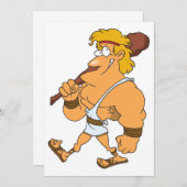 Invitation Hercules (Devant / Derrière)