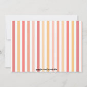 Invitation Hérisson et cupcake personnalisés (Dos)