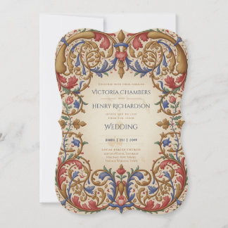 Invitation Heritage | Renaissance Baroque Ornate Wedding