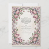 Invitation Heritage | Rococo and Victorian Botanical Wedding (Dos)