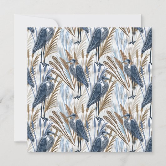 Invitation Heron (Dos)