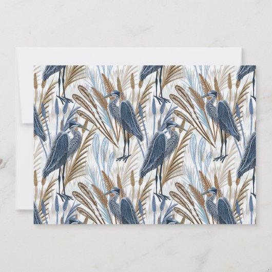 Invitation Heron (Dos)