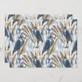 Invitation Heron (Devant / Derrière)