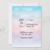 Invitation HERS & HERS Fête de Mariage Lesbienne (Dos)