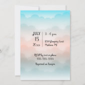 Invitation HERS & HERS Fête de Mariage Lesbienne (Dos)