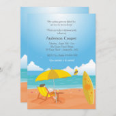 Invitation Heure de détendre l'invitation de partie de (Devant / Derrière)