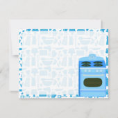 Invitation Heure de la fête du réchauffement du foyer (Dos)