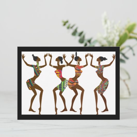 Invitation Heure de la partie (Debout devant)