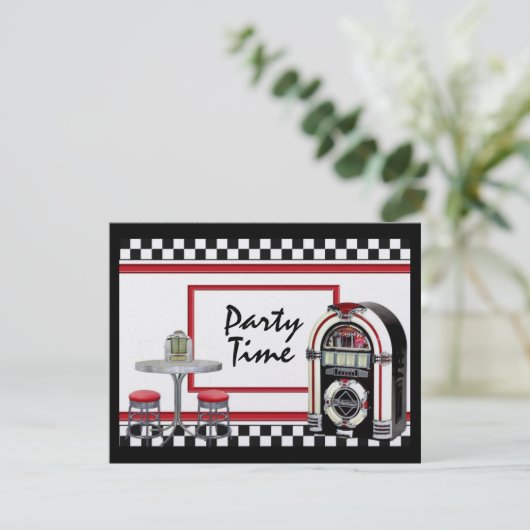 Invitation Heure de la partie - SRF (Debout devant)