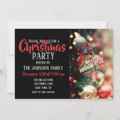 Invitation Heure de l'année (Devant)