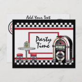 Invitation Heure de réception par SRF (Devant / Derrière)