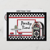 Invitation Heure de réception par SRF (Devant / Derrière)