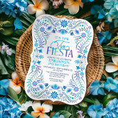 Invitation Heure Deux Fiesta 2e anniversaire Garçons