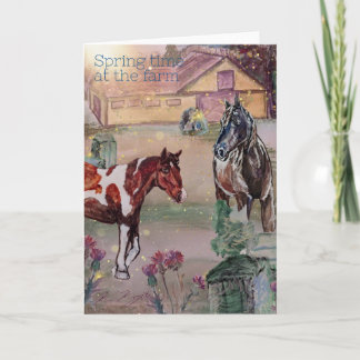 Invitation heure du printemps à la ferme sept