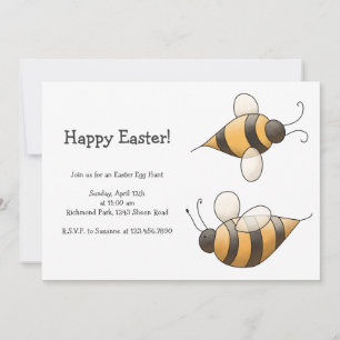 Invitation Heure du printemps ・ Abeilles