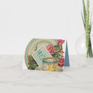 Invitation Heure du thé