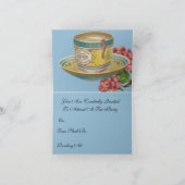 Invitation Heure du thé (Intérieur)