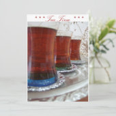 Invitation Heure du thé (Debout devant)