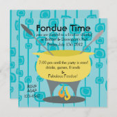 Invitation Heure Fondue ! (Devant / Derrière)