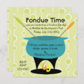 Invitation Heure Fondue ! (Devant / Derrière)