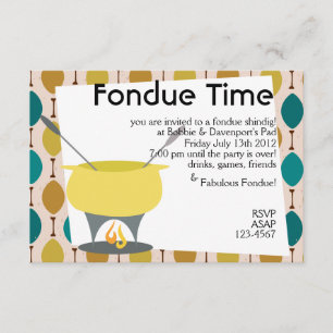 Invitation Heure Fondue !