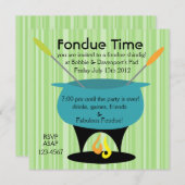 Invitation Heure Fondue ! (Devant / Derrière)