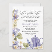 Invitation Heure Pour Tea Joli Tea Bridal Tea Party (Devant)