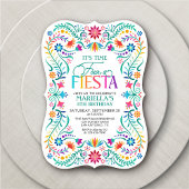 Invitation Heure quatre A Fiesta 4e anniversaire