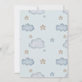 Invitation Heure Vol Avion Premier anniversaire (Dos)