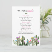 Invitation Heures de fin de semaine Insertion - Fête finale (Debout devant)