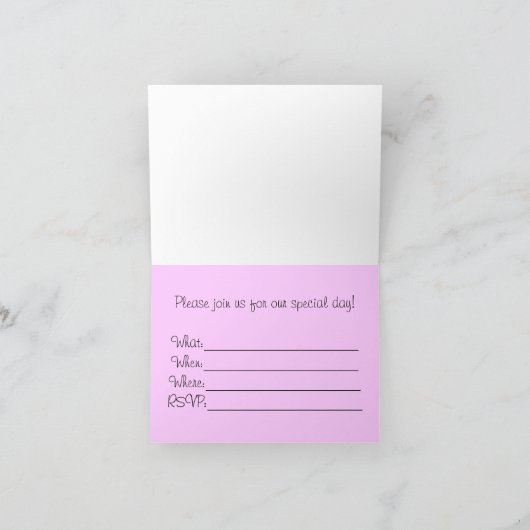 Invitation heureuse de 2 souris (Intérieur)