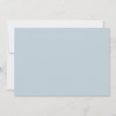 Invitation heureuse de baby shower de rayures (Dos)