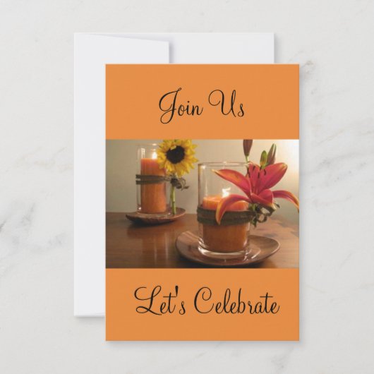 INVITATION **HEUREUSE OCCASION** **ÉVÉNEMENT** & **PARTY** IN (Devant)