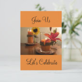 INVITATION **HEUREUSE OCCASION** **ÉVÉNEMENT** & **PARTY** IN (Debout devant)