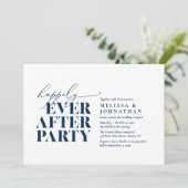 Invitation Heureusement Après La Fête, Réception De Mariage M (Debout devant)